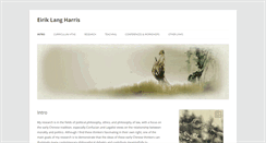Desktop Screenshot of eirikharris.net